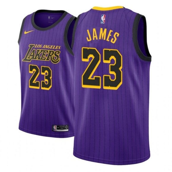 youth lebron james lakers jersey